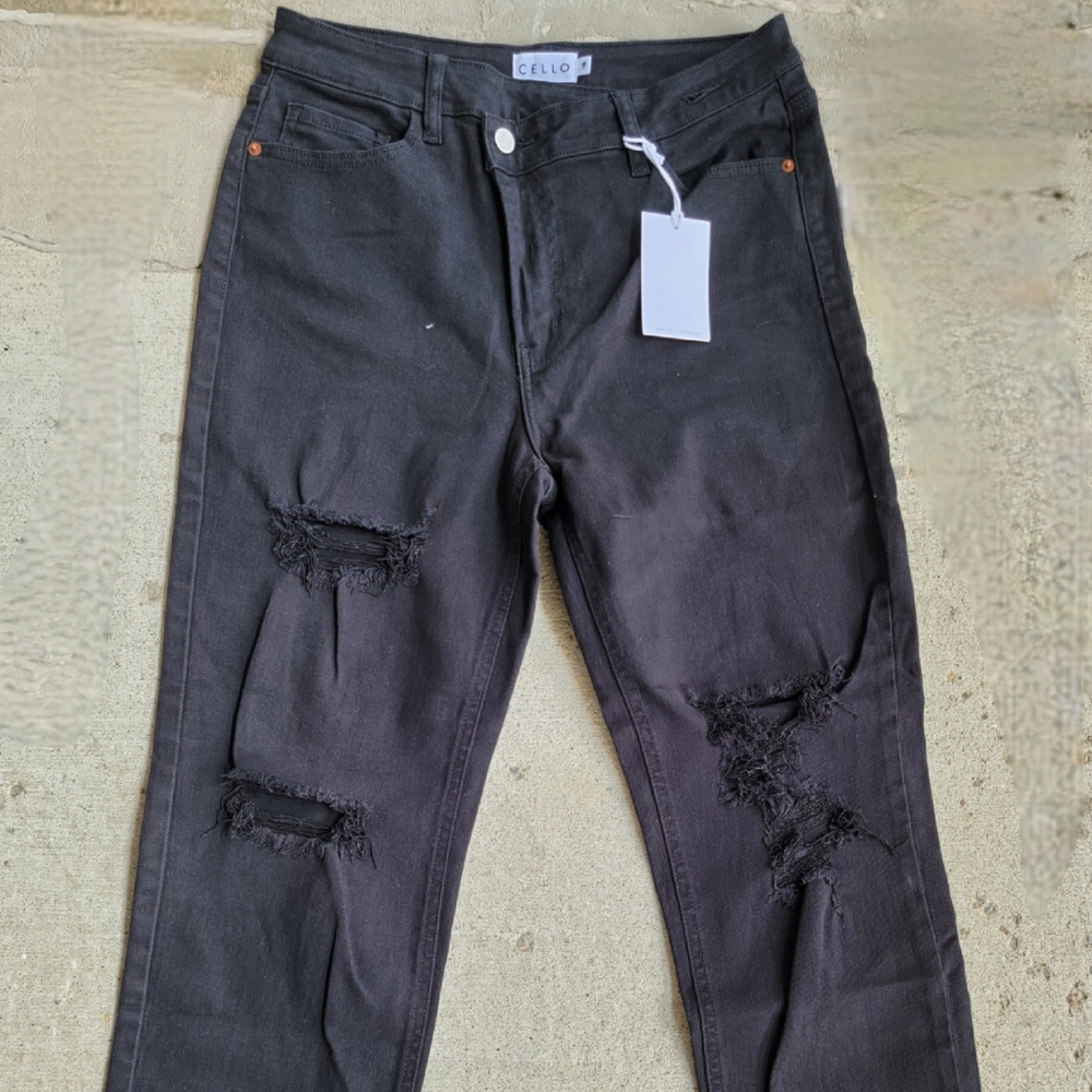 Honeybum crossover waist jeans
